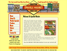 Tablet Screenshot of graftonsparkle.com